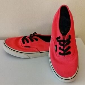Pink and Black Vans